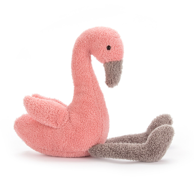 Jellycat slackajack Flamingo knuffel 33 cm