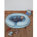 Franck & Fischer speelkleed BabyMat blauw