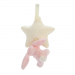 Muziekdoosje Bashful Pink konijn ster van Jellycat achterkant