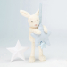 Jellycat bunny star musical blauw