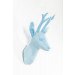 Wild & Soft dierenkop abstract reebok blauw