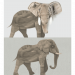Wild & Soft muursticker olifant